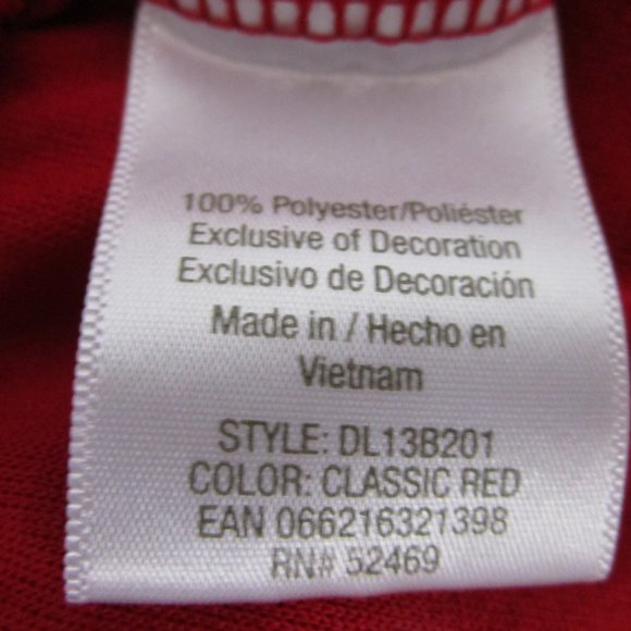 Danskin Now Classic Red Athletic Shorts - Picture 7 of 8